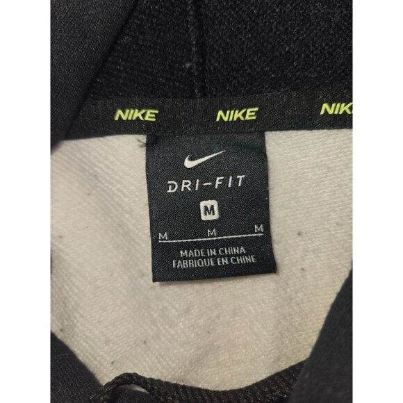 Nike Dri-Fit Sleeveless Hoodie Medium White Neon Accents - Picture 5 of 9